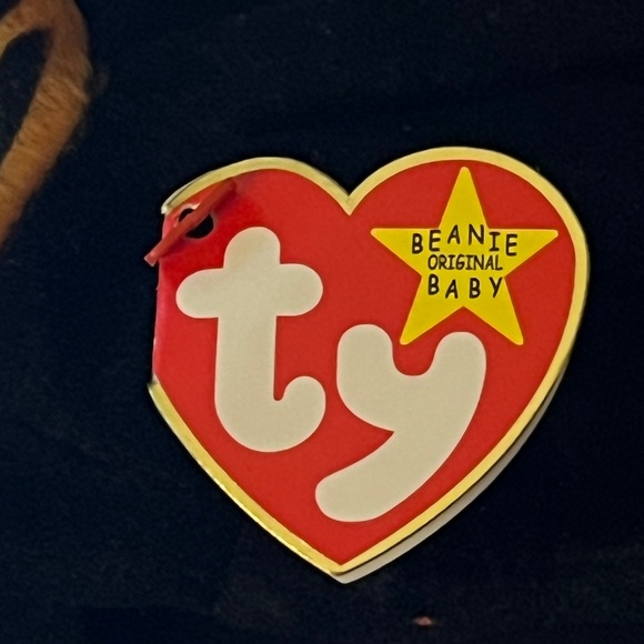 Rare Vintage 1996 TY Beanie Baby "Spinner" Spider with Tag Errors NWT - Picture 4 of 11